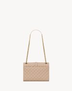 YSL Envelope Medium in Quilted Grain De Poudre Embossed Leather - Image 5